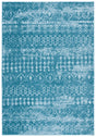 Safavieh Tulum 4'-0" x 6'-0" Rug in Turquoise / Blue