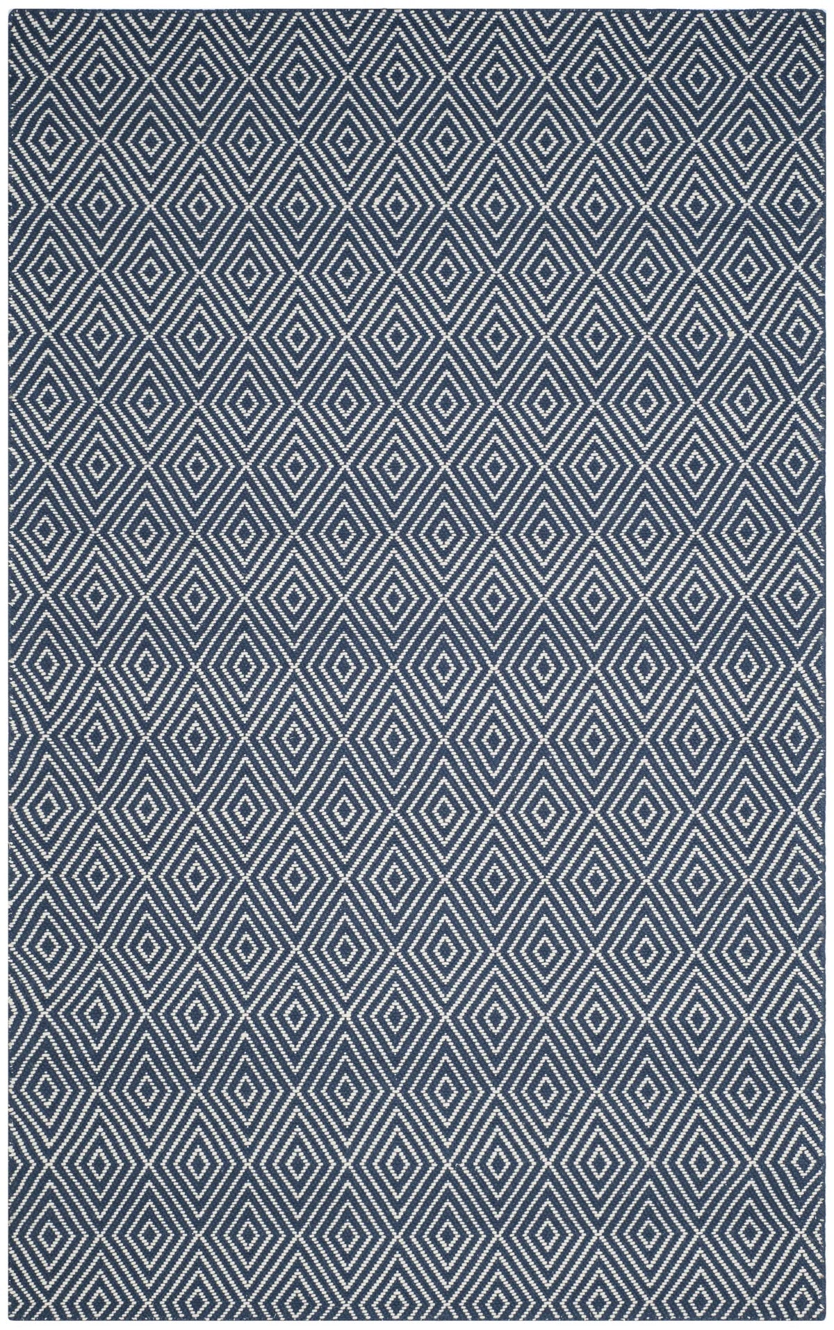 Safavieh Wilton 5'-0" x 8'-0" Rug in Navy / Ivory