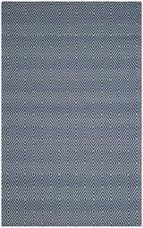 Safavieh Wilton 5'-0" x 8'-0" Rug in Navy / Ivory
