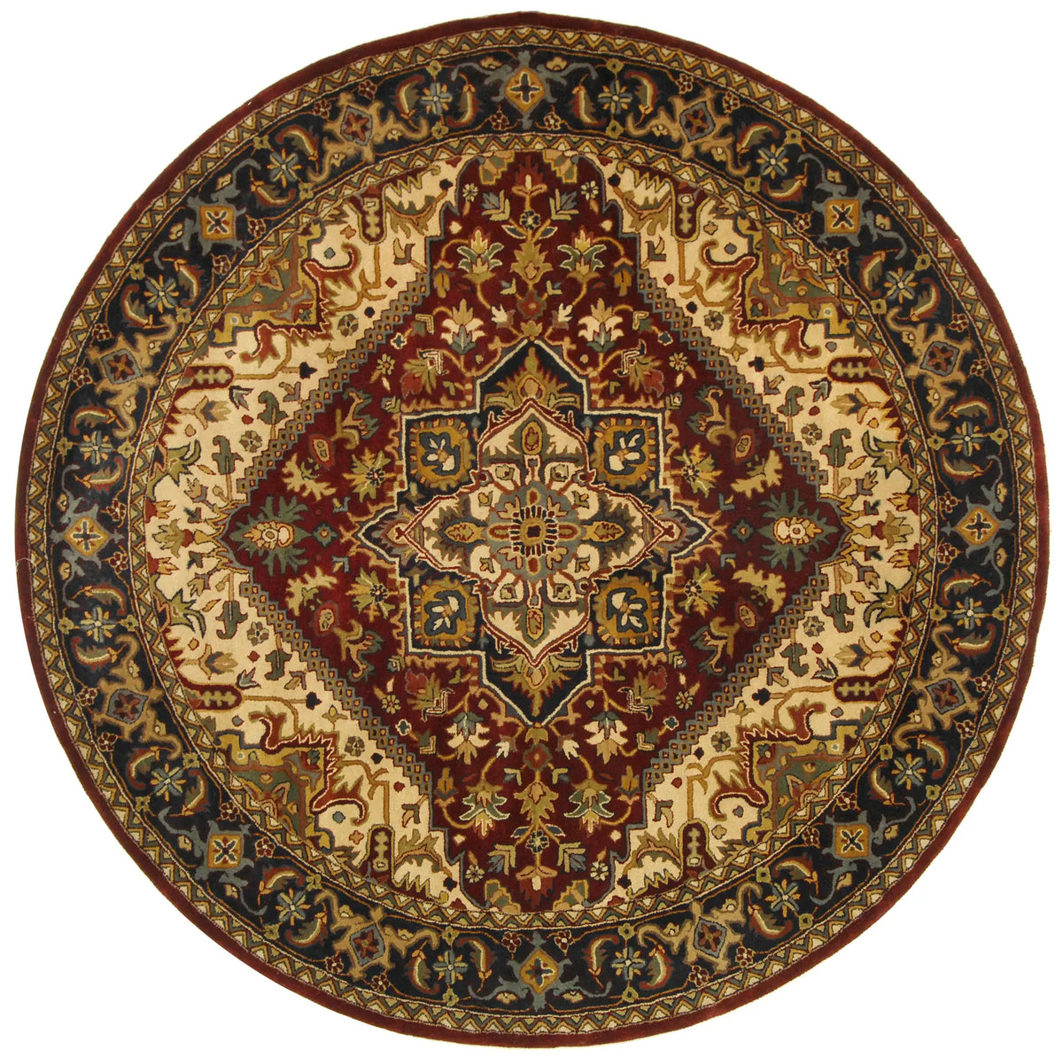 Safavieh Classic 8'-0" x 8'-0" Rug in Assorted / Red