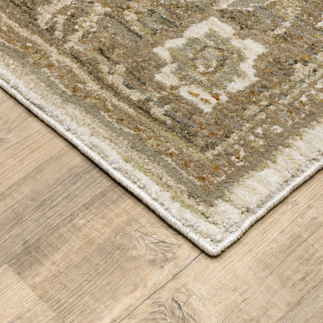 Oriental Weavers Sphinx Andorra 7939D Beige / Ivory Rugs - corner detail