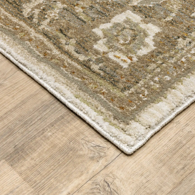 Oriental Weavers Sphinx Andorra 7939D Beige / Ivory Rugs - corner detail