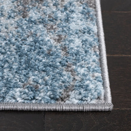 Safavieh Tulum 4'-0" x 6'-0" Rug in Grey / Blue