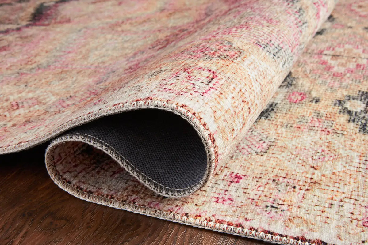 Loloi Layla Lay-17 Pink/Lagoon Rugs - pile height