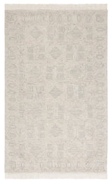 Safavieh Ikat 4'-0" x 6'-0" Rug in Ivory / Grey