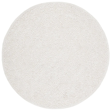 Safavieh Textural 6'-0" x 6'-0" Rug in Ivory