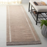 Safavieh Ebony 2'-3" x 9'-0" Rug in Beige / Ivory