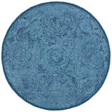 Safavieh Ikat 6'-0" x 6'-0" Rug in Dark Blue