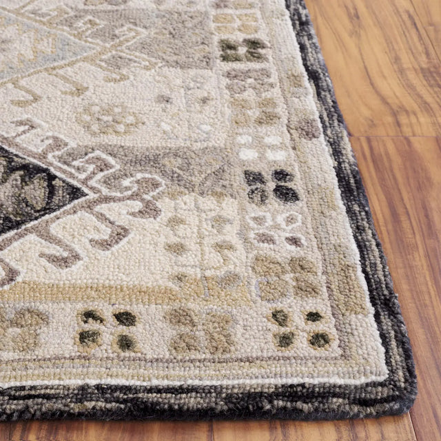 Safavieh Aspen 4'-0" x 6'-0" Rug in Charcoal / Beige