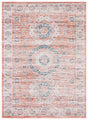 Safavieh Madison 800 4'-5" x 6'-5" Rug in Rust / Ivory
