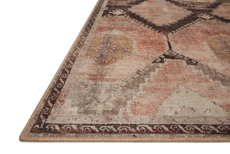 Loloi Wynter Wyn-08 Graphite/Blush Rugs - rug corner