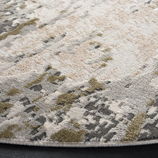Safavieh Pearl 6'-7" x 6'-7" Rug in Ivory / Grey Green