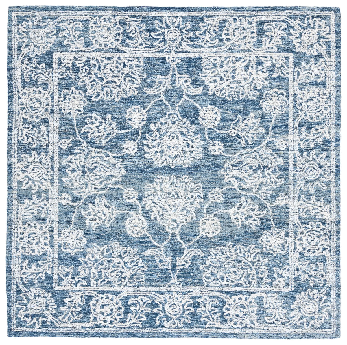 Safavieh Metro 6'-0" x 6'-0" Rug in Natural / Blue