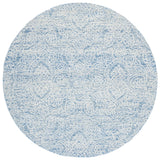 Safavieh Metro 6'-0" x 6'-0" Rug in Blue / Ivory