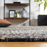 Safavieh Trace 4'-0" x 6'-0" Rug in Navy / Ivory