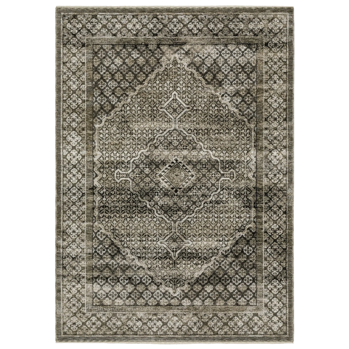 Oriental Weavers Sphinx Chamberlain CH02D Beige Rugs - main flat