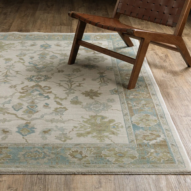Oriental Weavers Sphinx Maeve MAE10 Blue Rugs - angle/detail