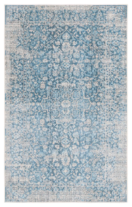 Safavieh Vintage Persian 2'-6" x 4'-0" Rug in Blue / Ivory