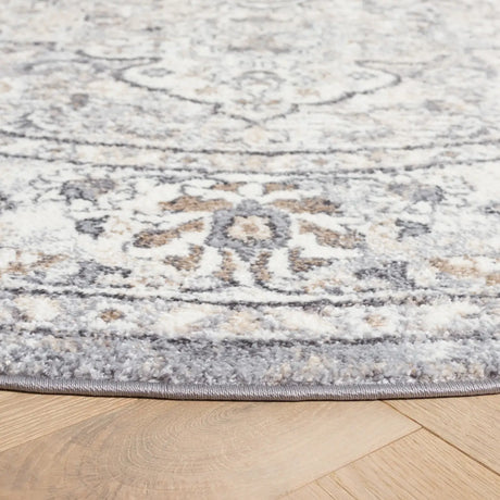 Safavieh Opal 6'-7" x 6'-7" Rug in Grey / Ivory