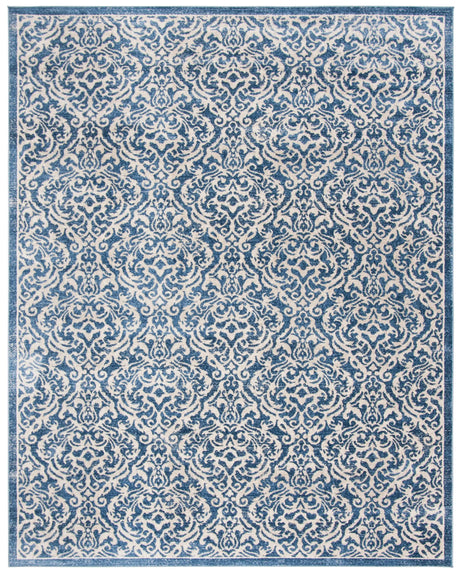 Safavieh Brentwood 10'-0" x 13'-0" Rug in Navy / Creme