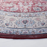 Safavieh Tucson 6'-0" x 6'-0" Rug in Rust / Beige