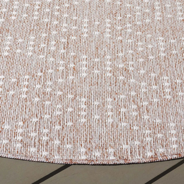 Safavieh Sunset 6'-7" x 6'-7" Rug in Rust / Grey