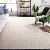 Safavieh Klc-Cotton Kilim 8'-0" x 10'-0" Rug in Beige / Ivory