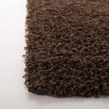 Safavieh Sga-Athens Shag 4'-0" x 6'-0" Rug in Brown