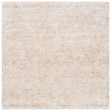 Safavieh Abstract 6'-0" x 6'-0" Rug in Ivory / Rust