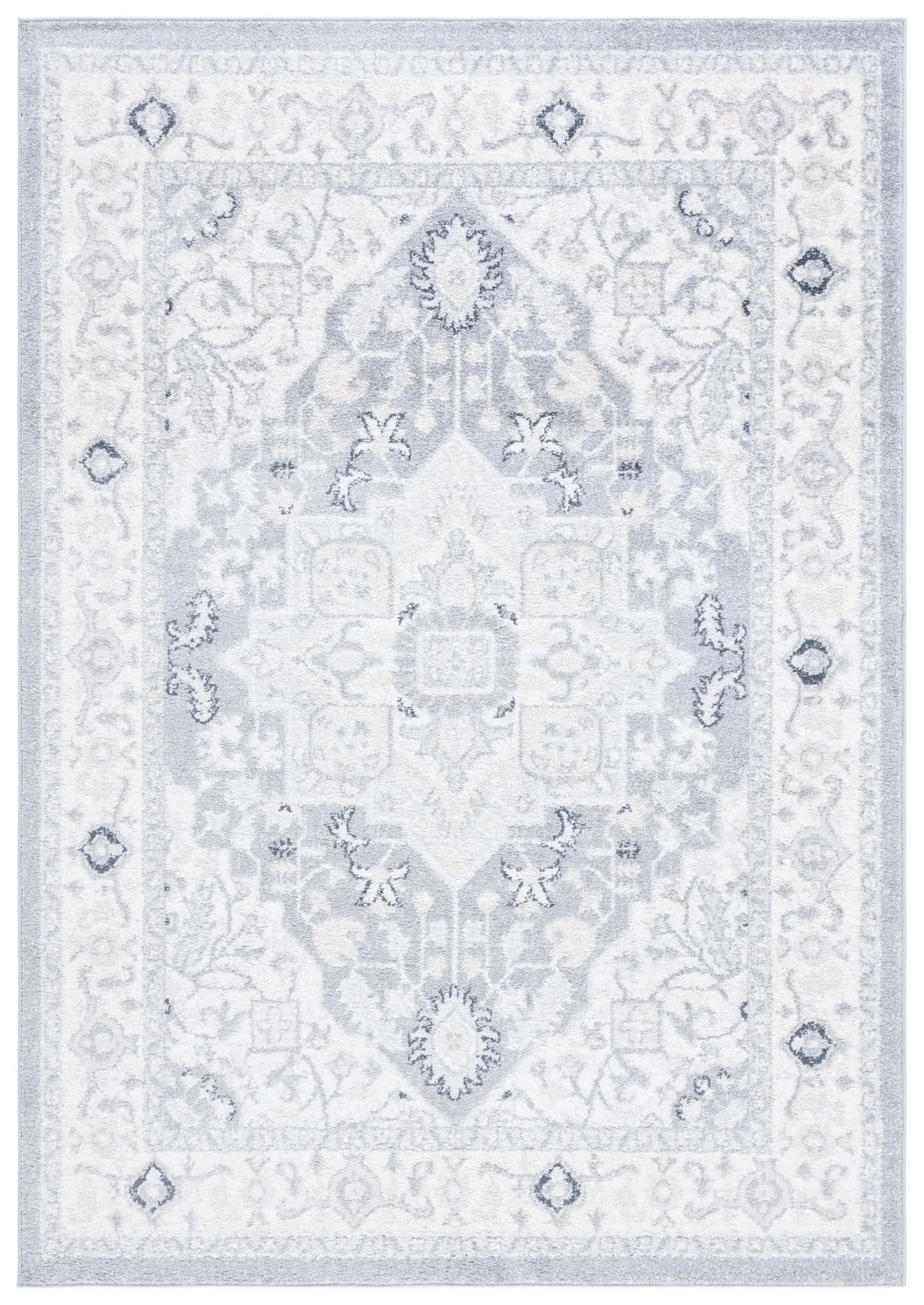 Safavieh Layla 4'-5" x 6'-5" Rug in Ivory Grey / Charcoal