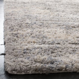 Safavieh Berber Shag 200 5'-3" x 7'-6" Rug in Grey Blue / Cream