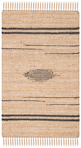 Safavieh Natural Fiber 2'-3" x 4'-0" Rug in Black / Natural