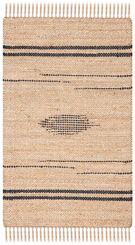 Safavieh Natural Fiber 2'-3" x 4'-0" Rug in Black / Natural
