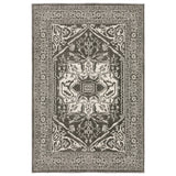 Oriental Weavers Sphinx Intrigue Int04 Grey/ Ivory Rug - main flat