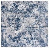 Safavieh Amelia 700 6'-7" x 6'-7" Rug in Ivory / Navy