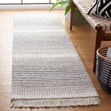 Safavieh Marbella 2'-3" x 8'-0" Rug in Ivory / Navy