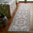 Safavieh Scarlett 400 2'-0" x 8'-0" Rug in Green / Ivory Rust