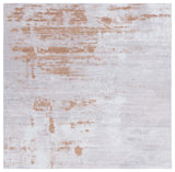 Safavieh Tacoma 6'-0" x 6'-0" Rug in Grey / Rust