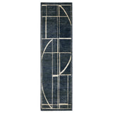 Oriental Weavers Sphinx Reed Re04B Blue/ Ivory Rug - runner