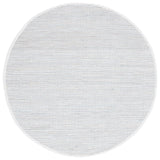 Safavieh Montauk 6'-0" x 6'-0" Rug in Turquoise / Ivory