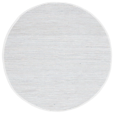 Safavieh Montauk 6'-0" x 6'-0" Rug in Turquoise / Ivory