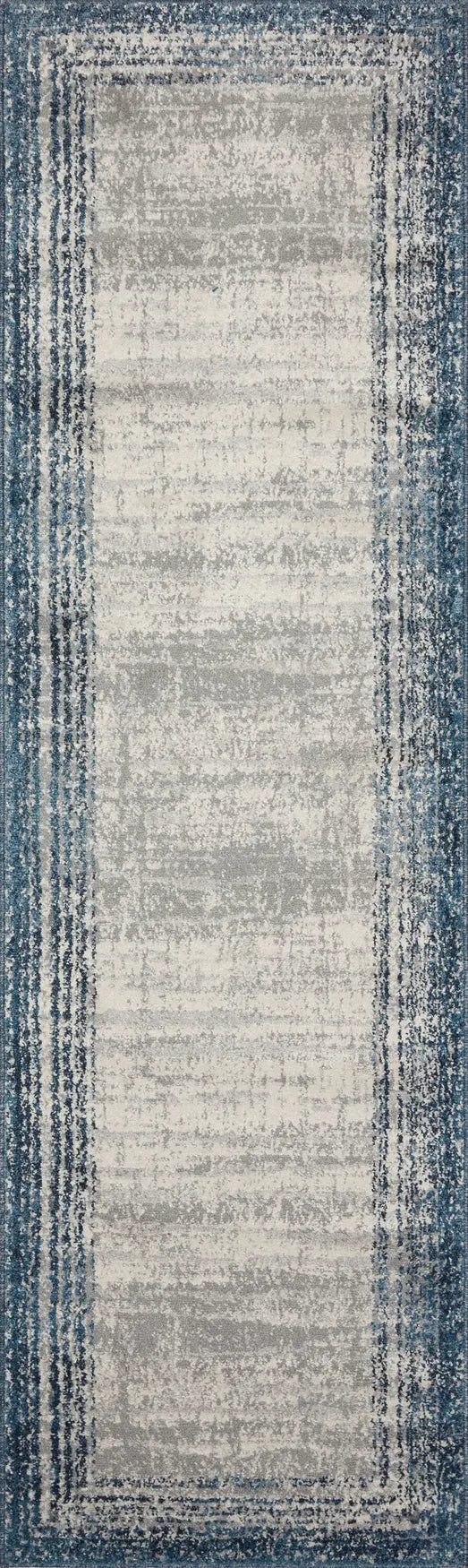 Loloi Austen Aus-02 Pebble/Blue Rugs - runner flat