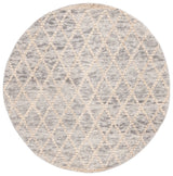 Safavieh Natura 6'-0" x 6'-0" Rug in Light Grey / Natural