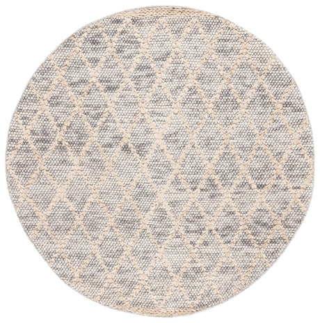 Safavieh Natura 6'-0" x 6'-0" Rug in Light Grey / Natural