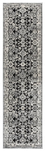 Safavieh Cameron 2'-2" x 8'-0" Rug in Black / Grey Ivory