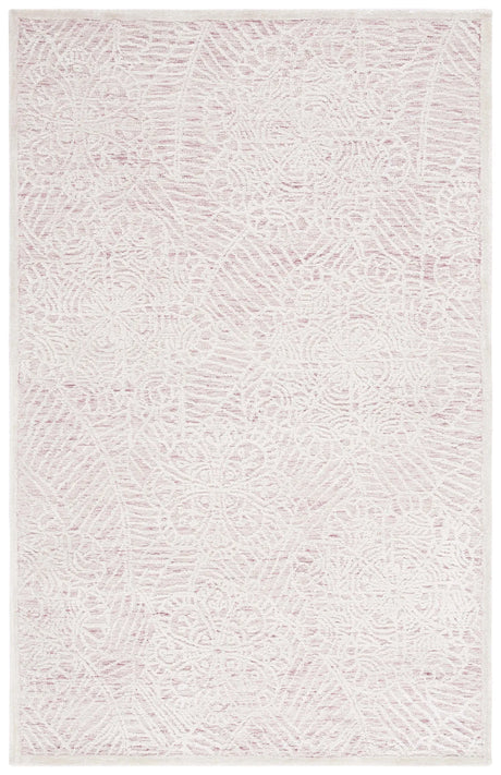 Safavieh Precious 4'-0" x 6'-0" Rug in Pink / Ivory