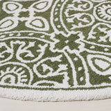 Safavieh Metro 6'-0" x 6'-0" Rug in Green / Ivory