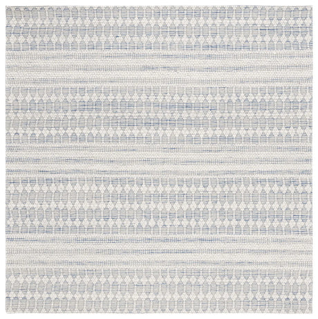 Safavieh Marbella 6'-0" x 6'-0" Rug in Navy / Ivory