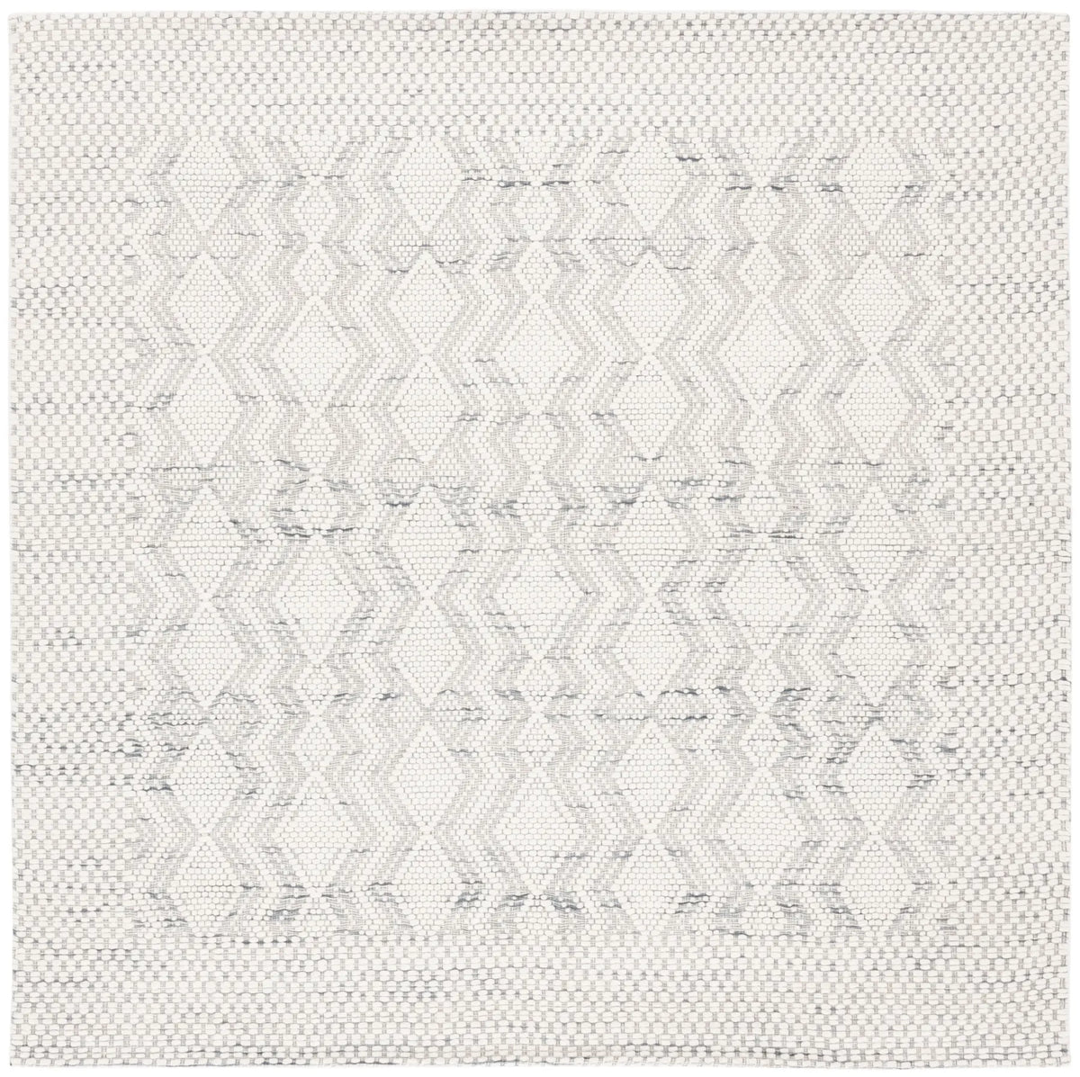Safavieh Marbella 6'-0" x 6'-0" Rug in Ivory / Grey
