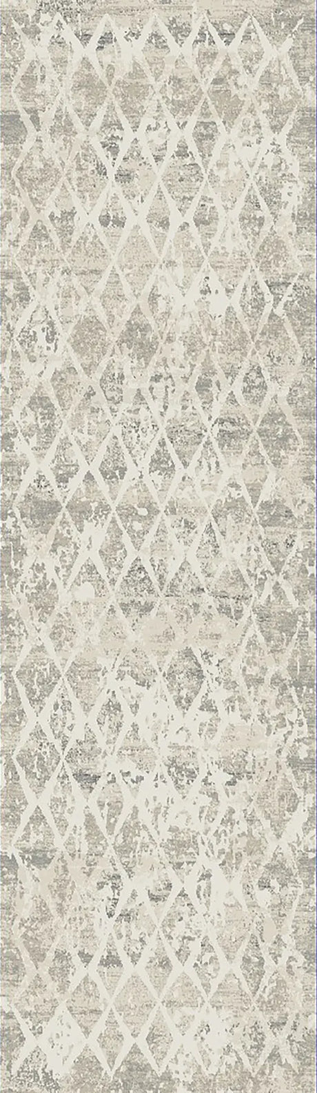 Dynamic Rugs Quartz 27039 Ivory / Silver Rugs - Runner